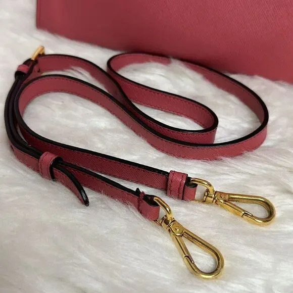 💯Authentic Prada Soft Triple Pocket Convertible Tote Safiano🍀 - Picture 17 of 17